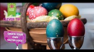 How to make coloured Easter Eggs