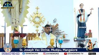 Adoration Mass & Novena | 21-06-2024 | St. Joseph Vaz Shrine, Mudipu