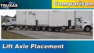 Comparison: Lift Axle Placement