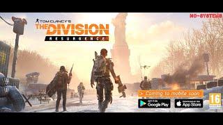 The Division Resurgence #Gameplay Walkthrough #ANDRoiD #MoBiLE #FREE #TRAiLER #HD