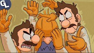 NEVER break pasta in front of the Mario Bros.