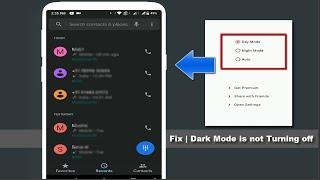 How to Fix Dark Mode Isn’t Turning off in Android