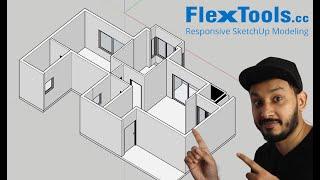 How to use Flextools in Sketchup | Sketchup Plugin Tutorial