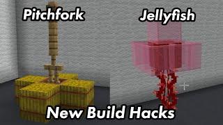 How to make Pitchfork & Jellyfish Build in Minecraft - New Build Hacks & Ideas in Minecraft