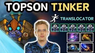  TOPSON TINKER Midlane Highlights  March Of The Machines - Dota 2