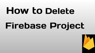 How to delete firebase project |delete the firebase project |Firebase Tutorial | Shreya's Stuff