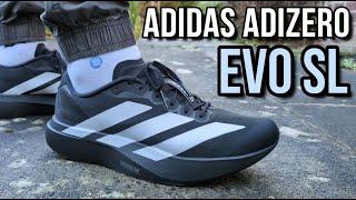 ADIDAS ADIZERO EVO SL REVIEW - On feet, comfort, weight, breathability and price review!