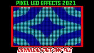 PIXEL LED EFFECT DOWNLOAD FREE | swf effect file | pixel led LIGHT design (led edit)