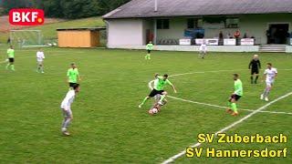 10. 10. 2021 - Fußball: SV "die Allee" Zuberbach : SV Hannersdorf - BKF TV