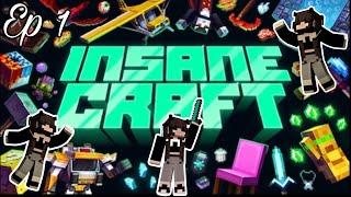 Insane Craft! Minecraft Bedrock Edition | Insanity Begins - Ep 1