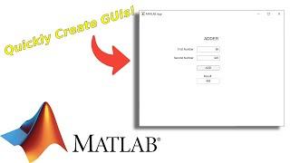 MatLab: How To Make An Interactive GUI With AppDesigner!