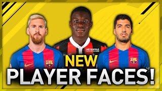 NEW PLAYER FACES! (FIFA 17 UPDATE)