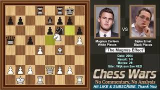 Magnus Carlsen VS Sipke Ernst - 2004 "The Magnus Effect"