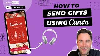 How to Send Gifts using Canva with your eCard for FREE (Canva Tutorial)