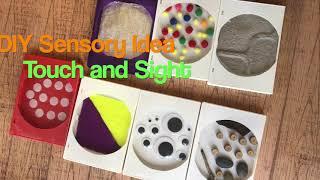 DIY Touch and Sight Sensory Idea | eva dc