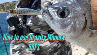 How to use Gravity Minnow 50FS and get lots of fish when other lures fail! Part #1.