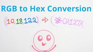 RGB to Hex Conversion