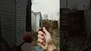 Throwing Torpedo half spin underhanded #coldsteelknives #knifethrowing #shorts #shortvideo #halfspin