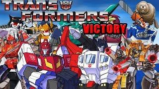 ТРАНСФОРМЕРЫ ПОБЕДА / Transformers victory 1989 Обзор мультсериала