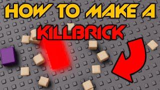 How to Make a Kill Brick in Roblox Studio - Roblox Scripting Tutorial