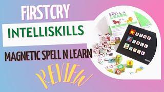 Best Educational Toys For Kids | Intelliskills Language Series Magnetic Spell & Learn Review