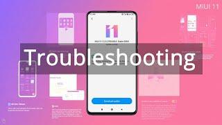 MIUI 11 Update Troubleshooting Methods