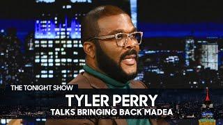 Tyler Perry Talks Bringing Back Madea Before Jimmy Teaches Him the Word "Rager" | The Tonight Show