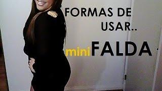 Formas de usar MINI FALDAS | ALEXANDRA NORIEGA