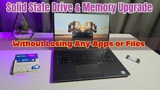 DELL Latitude 5400 SSD and RAM Upgrade - Keeping All Files and Apps