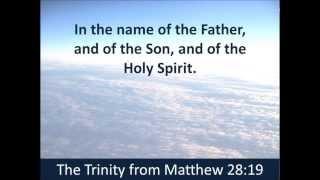 In the Name of the Father, Son and Holy Spirit - Trinity