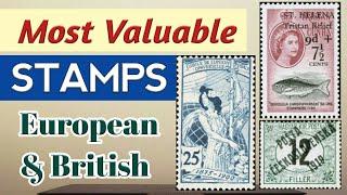 Most Valuable Stamps - British & European | Rare High Value Stamp Collection