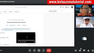 Kelas YouTube Zona Tutorial Langsung Video Call Koreksi Channel Anda