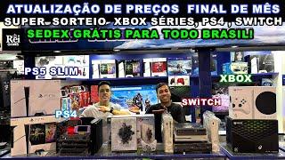 ATUALIZAÇÃO DE PREÇOS FINAL DE MÊS REI GAMES - SUPER SORTEIO XBOX SÉRIES, PS4 ou SWITCH!