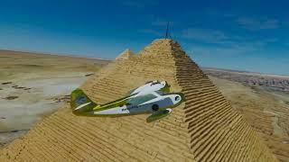 Egypt in a Golden Goose MSFS VR Flying Sim Update 10 BETA 2K