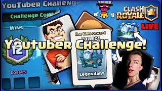 YOUTUBERSKÁ Challenge v CLASH ROYALE!