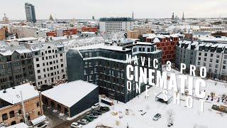 Cinematic Drone One-Shot  | Mavic 3 Pro | Sky High Riga 4K Winter Aerial