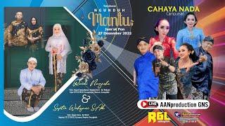 Live Ngunduh Mantu RENDI & SEPTIA  27 Desember 2024 - CAHAYA NADA Campursari - RGL Soundsystem