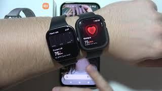 Redmi Watch 5 vs Apple Watch 10: Heart Rate Measure