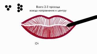 Как делать перманентный макияж губ