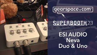 ESI Audio Neva Interfaces - Gearspace @ Superbooth 2023