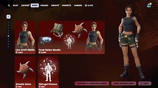 NEW Lara Croft Fortnite Collaboration!!