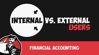 Internal vs. External Users of Accounting Information (Financial Accounting Tutorial #3)