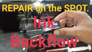 INK BACKFLOW | WALANG INK SA HOSE | CANON PRINTER CISS TANK