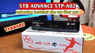 STB ADVANCE STP-A02 + cara pasang set top box adavance stp-A02