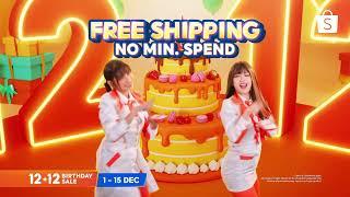  Celebrate Shopee 12.12 Birthday Sale! 