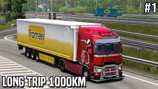 Saatnya Menempuh Perjalanan Jauh 1000km | ETS2 Indonesia #1