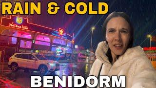 BENIDORM RINCON DE LOIX: RAIN STRIKES AGAIN ️