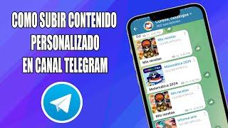 Como Subir Archivo + Miniatura personalizado  para canal de Telegram (2024)