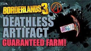 Borderlands 3 Deathless Artifact Guaranteed Farm | How to get the Deathless Artifact Fast