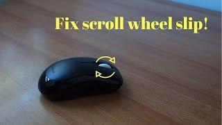  How to - Microsoft Wireless Mouse teardown and repair of the scroll wheel 
